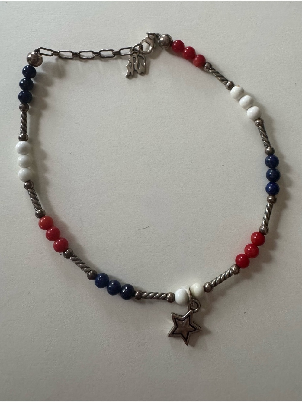 Ankle Bracelet perfect for the Holidays With Dangling Star